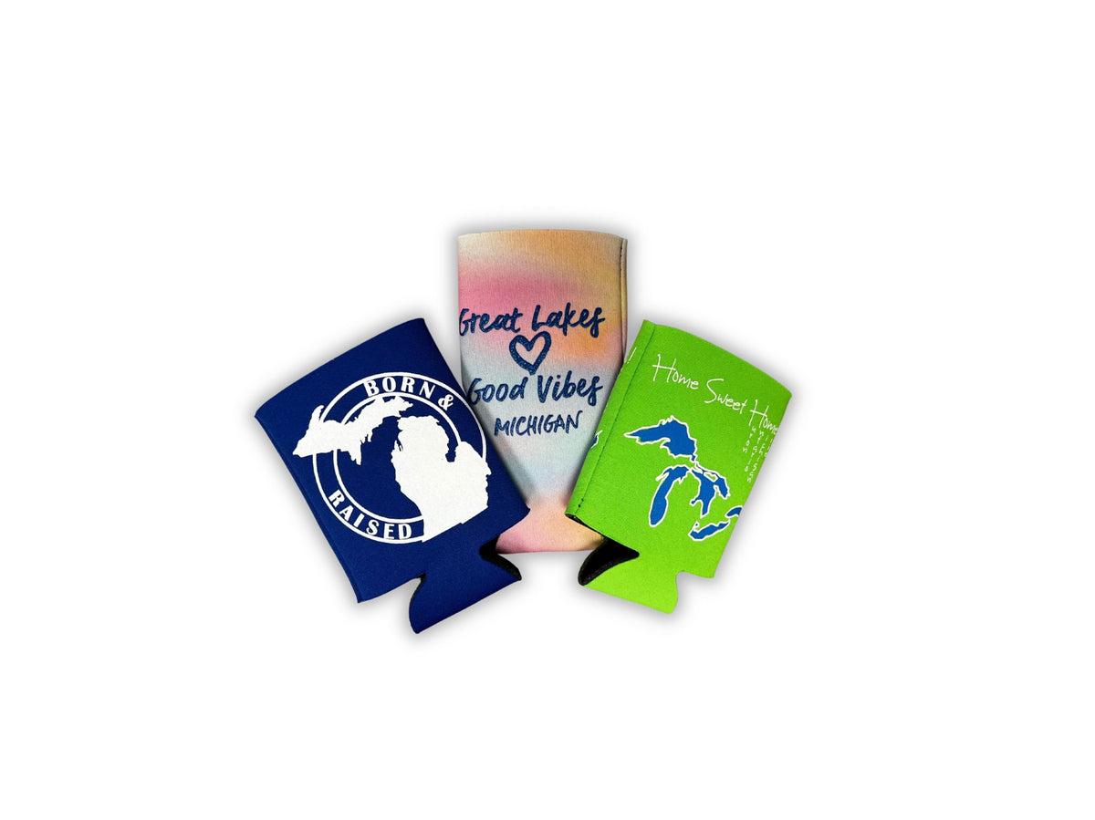 Great Lakes Proud Can Koozie, Great Lakes Proud