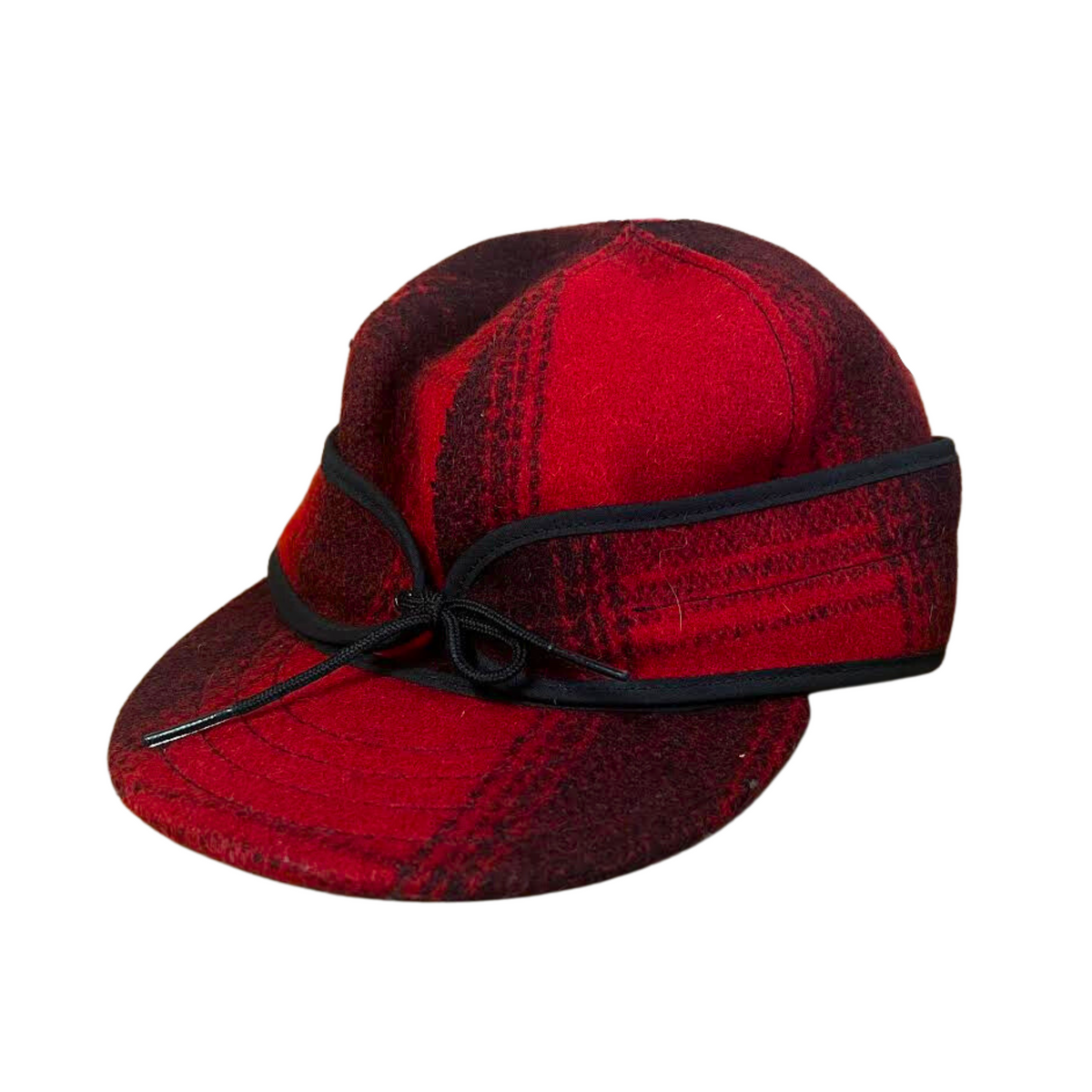 Stormy Kromer Original Cap - Red/Black Plaid