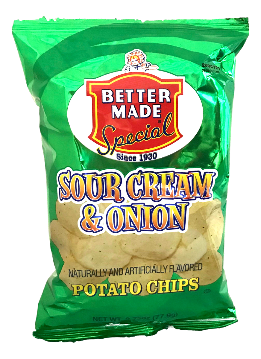 Better Made Sour Cream & Onion Chips Heart of Michigan