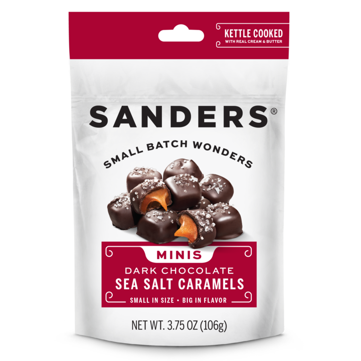 Dark Chocolate Sea Salt Caramels, Chocolate Caramel